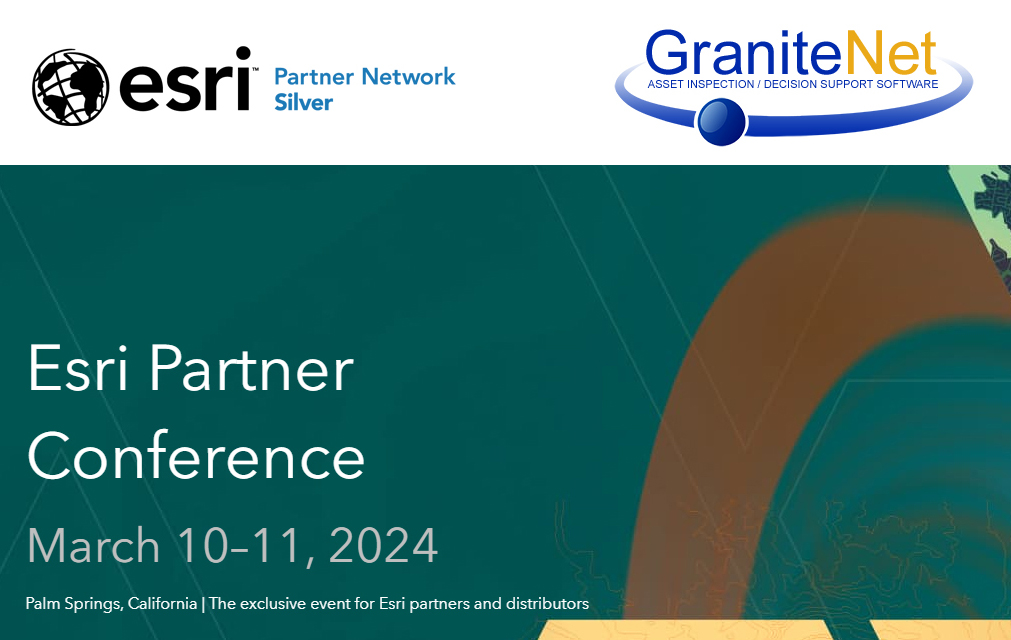 GraniteNet Software Recognized as a Esri Cornerstone Partner